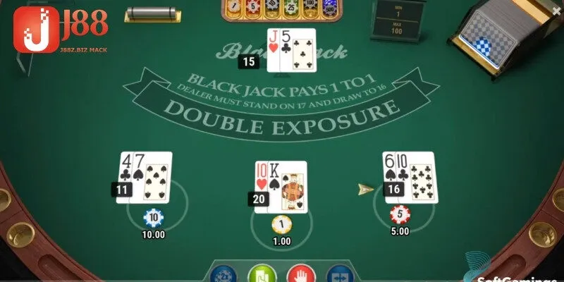 Giới thiệu vài nét về Double Exposure Blackjack