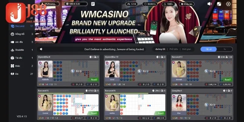 Một số mẹo chơi WM Casino hiệu quả 